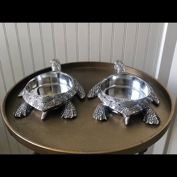 YANKEE CANDLE LARGE SEA TURTLE CANDLE HOLDER. S/2 - Picture 4 of 10
